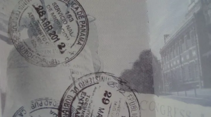 visa stamps
